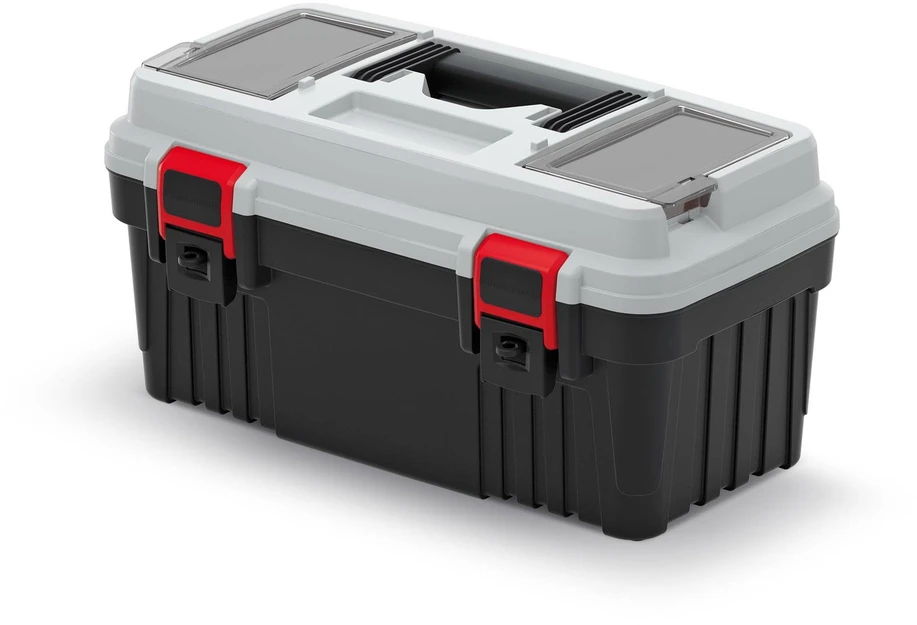Darbo įrankių dėžė CURVER Herobox, 39,6 x 23,1 x 22,1 cm, komplekte papildoma dėžė