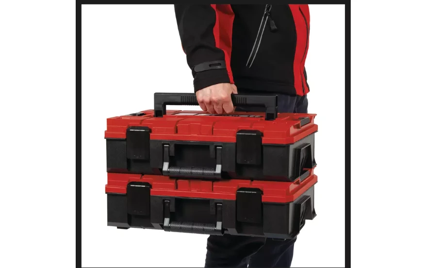 Įrankių Dėžė - Einhell E-Case S-F 4540011 Juoda Raudona