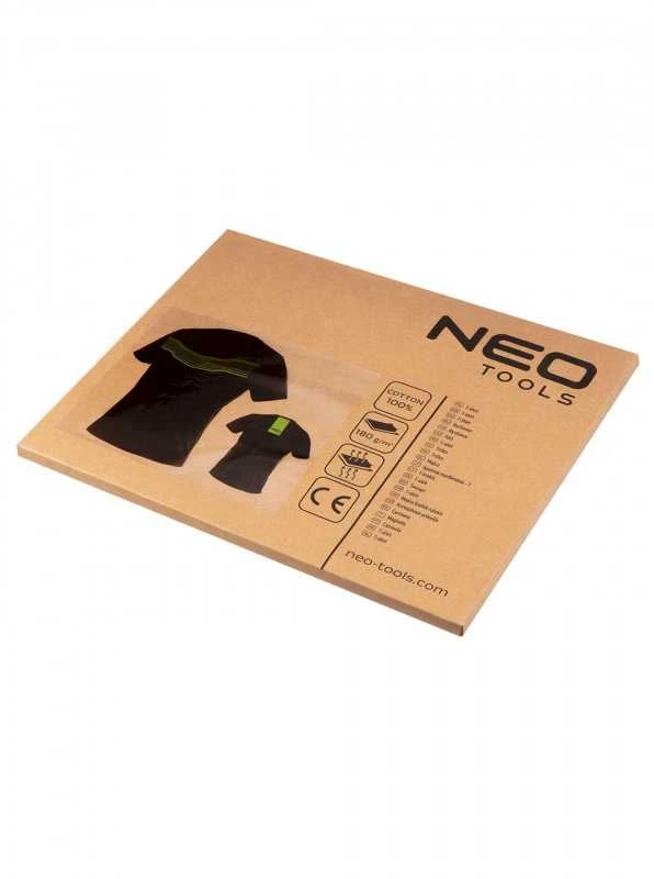 Darbo Marškinėliai NEO Premium PRO M Dydis (Juoda su Žalia Spauda)