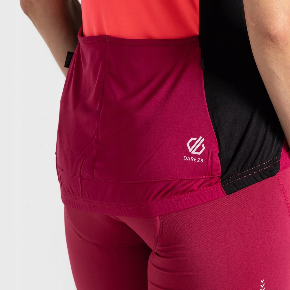 Dare 2b „Dare2b“ moteriškas „Compassion III Jersey“ greitai džiūstantis dviratininko marškinėliai Y7478