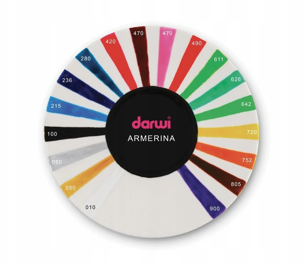 Darwi Keraminiai dažai 50 ml Tamsiai rudi