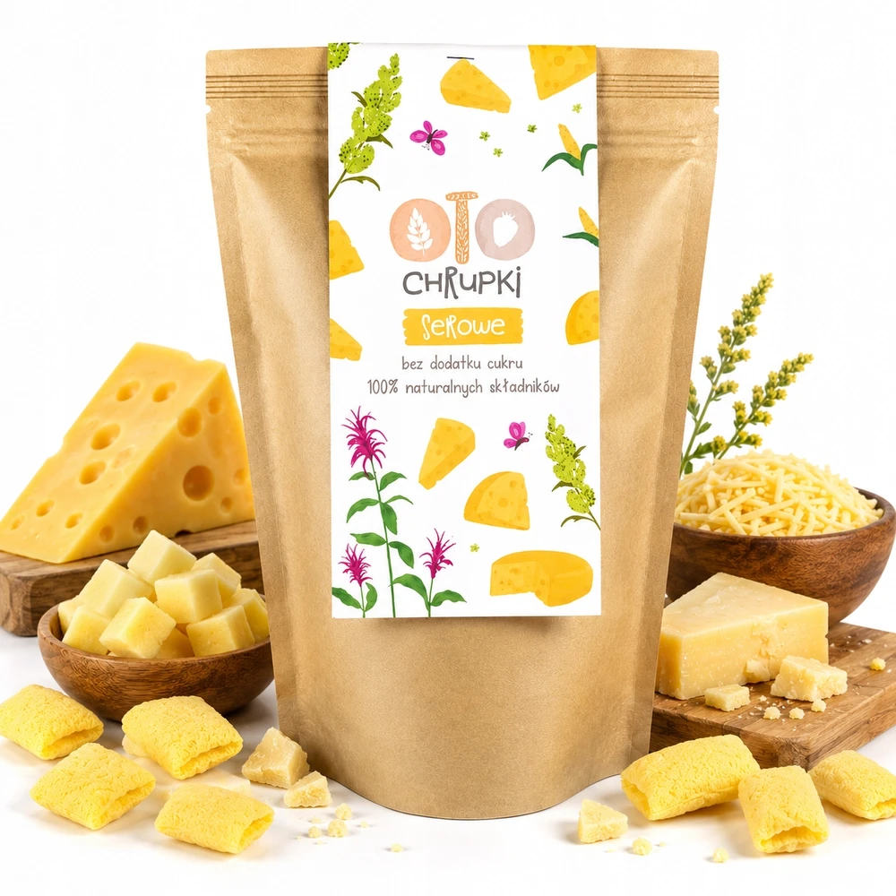 Daržovių traškučiai vaikams be cukraus Healthy Snack Otolandia 3x25g