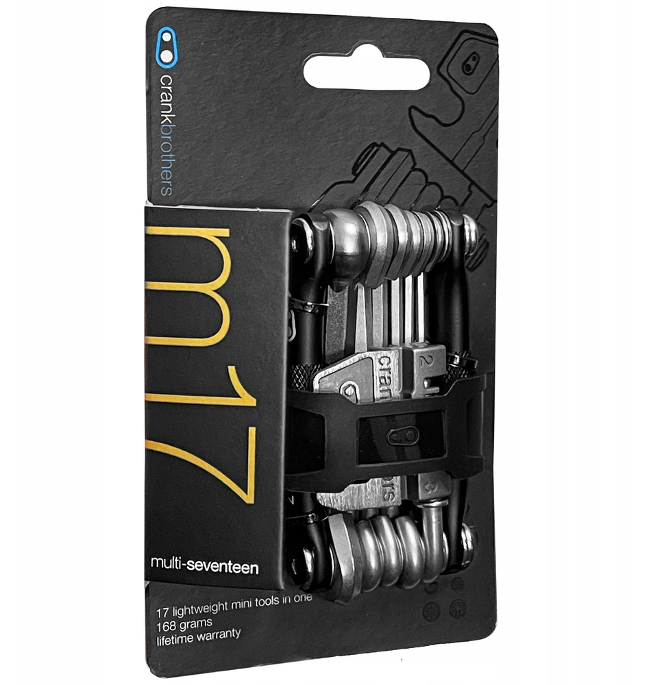 Mini įrankių rinkinys Crankbrothers Multi 17 juodas
