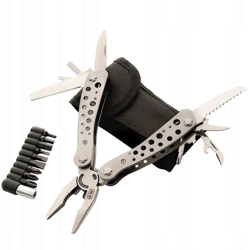 Daugiafunkcinis įrankis Multitool Type 1 M-Tac, pilkas