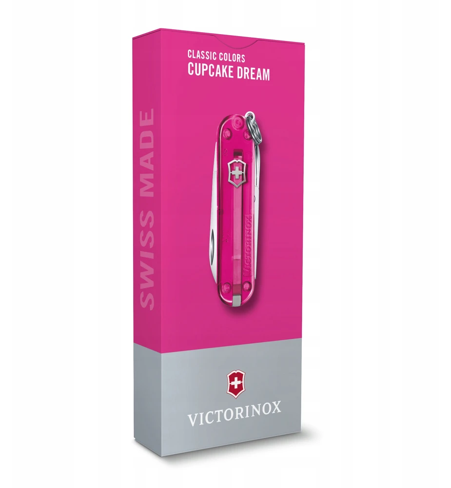 Daugiafunkcinis įrankis Victorinox Classic SD Cupcake Dream, rožinis
