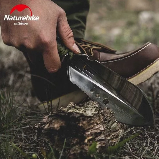 Naturehike NH20GJ001 Multifunctional shovel Nerūdijantis plienas
