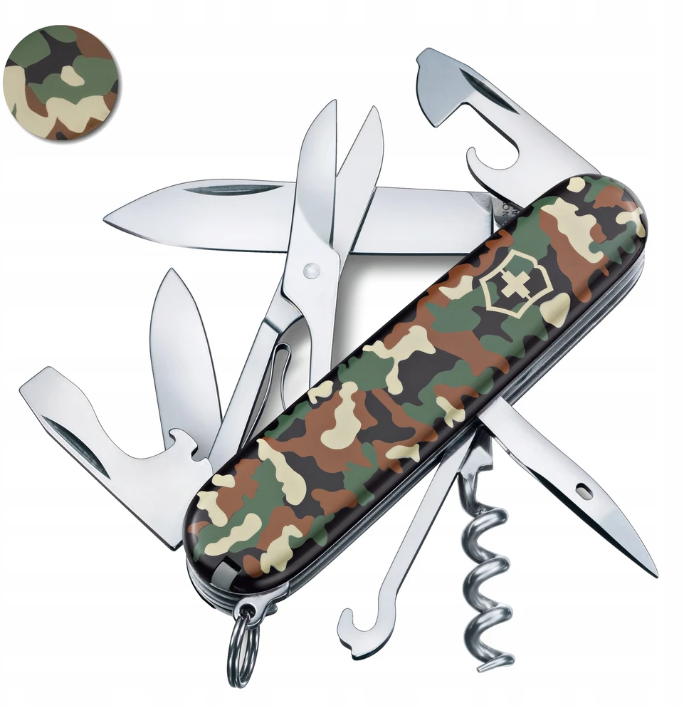 Šveicarija Peilis Victorinox Climber camo