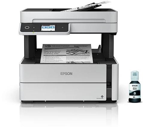 Spausdintuvas Epson | daugiafunkcis įrenginys | EcoTank M3180 | Inkjet | Mono | All-in-one | A4 | Wi-Fi | Pilkas