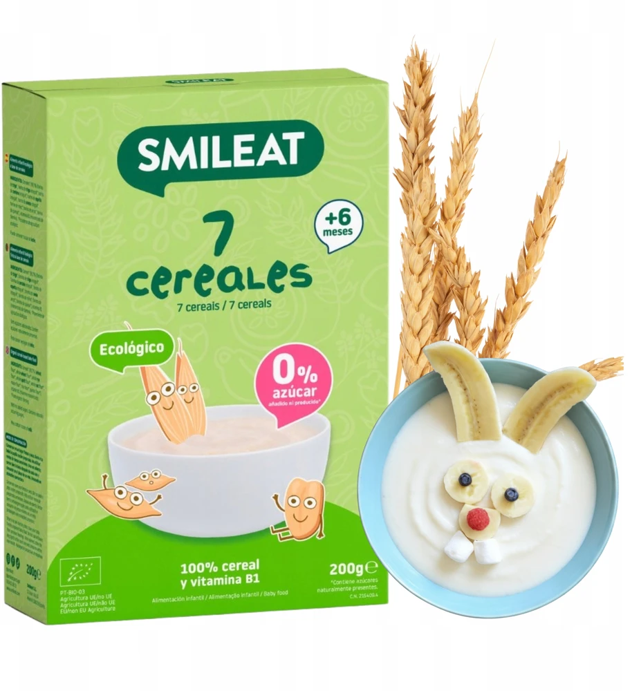 "Smileat 7" ekologiški grūdai 200g