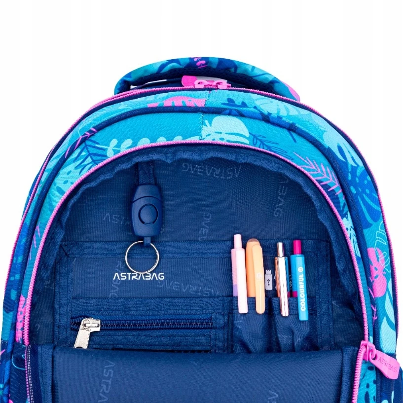 Daugiaskyrė mokyklinė kuprinė AstraBag Sweet Koala AB330, 20 l (A4)
