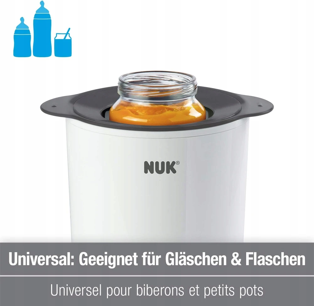 DAUGIFUNKCINIS BUTELIŲ ŠILDYTUVAS NUK THERMO EXPRESS PLUS 3IN1