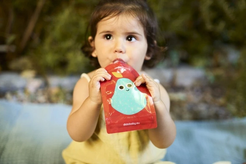 Daugkartiniai maišeliai tyrei ir putėsiams 6x100 ml Miffy Didobaby BLW