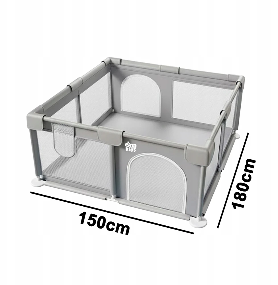Daza Kids KOJEC DLA DZIECKA DZIECI 150x180 PREMIUM GRUBA MATA PIŁKI UCHWYTY + KREPŠYS