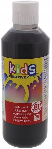 Dažai Kids Creative 250 ml, juodi