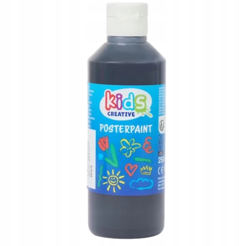 Dažai Kids Creative 250 ml, juodi