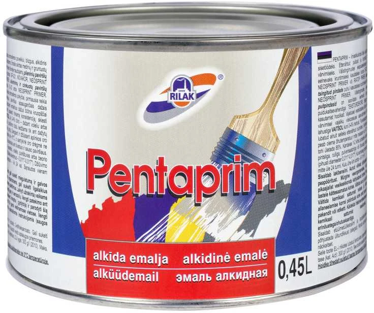 Dažai Rilak PENTAPRIM pilki 0.45 l