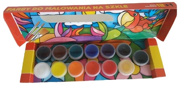 Beniamin Dažai stiklui Sweet Colours, 13 vnt. x 20 ml