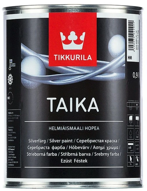 Dažai su perlamutro efektu TIKKURILA TAIKA PEARL, auksinė, 0,9 l