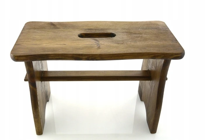 DAŽYTA Ąžuolo taburetė RYCZKA WOODEN STOOL virtuvės platforma zydel FSC