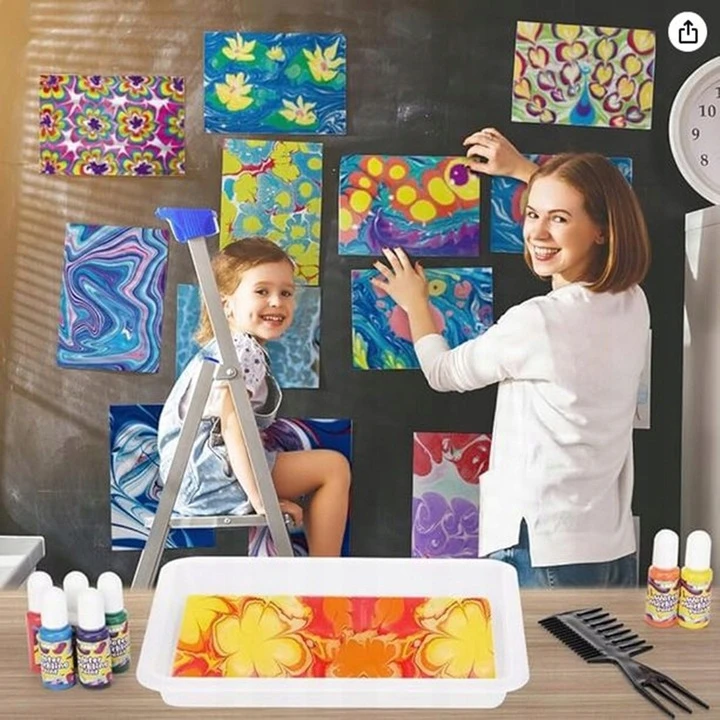 DDOO EBRU tapybos ant vandens rinkinys, kūrybingas linksmas DIY MAGIC vaikams