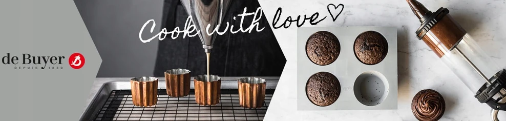 DE BUYER Apvali keptuvė, skersmuo 28 cm CHOC