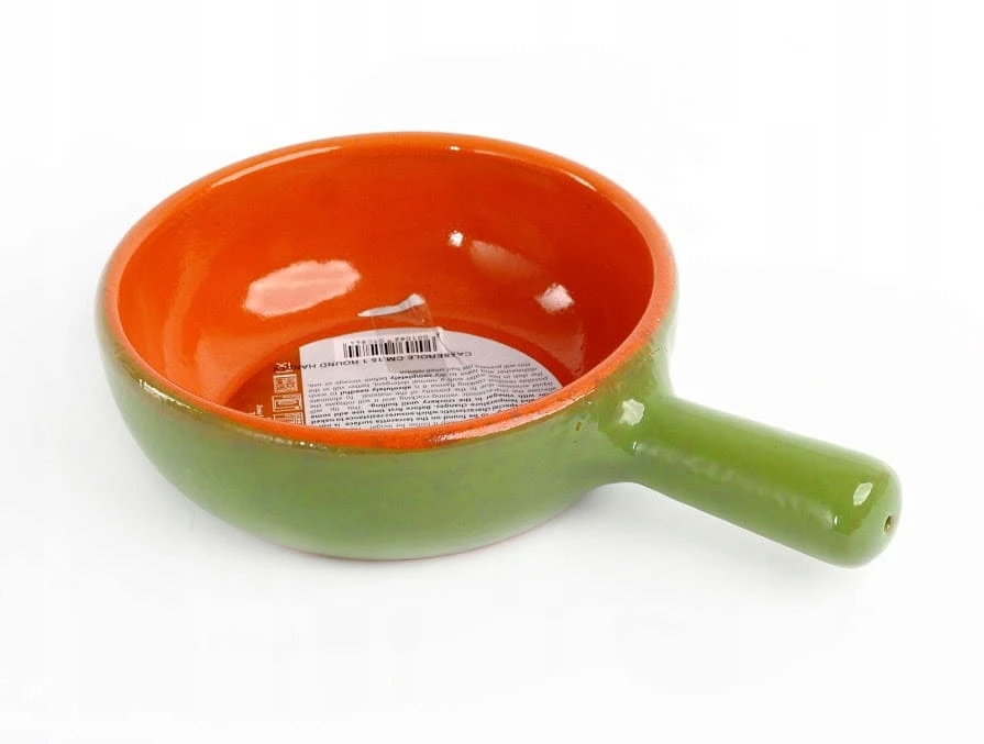 DE SILVA Etruscan Safari Verde Molio puodas su rankena, keraminis, 15 cm