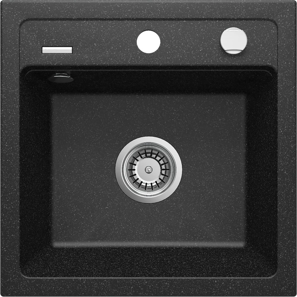 Plautuvė Deante Corda Flush ZQA_N10F, granitas