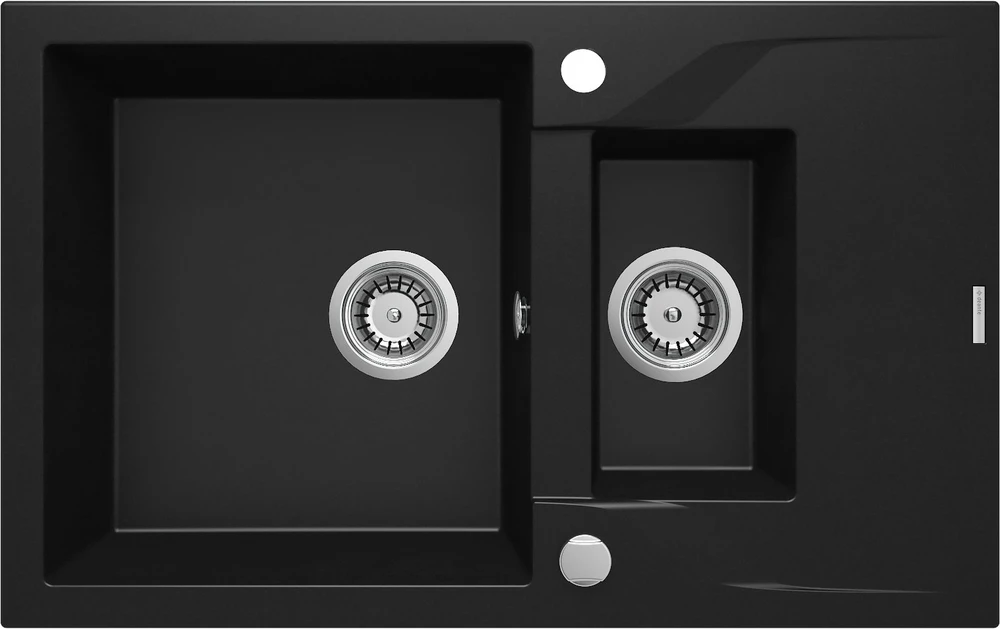 Deante granitinė virtuvinė plautuvė Deante Andante, ZQN_T513, Anthracite