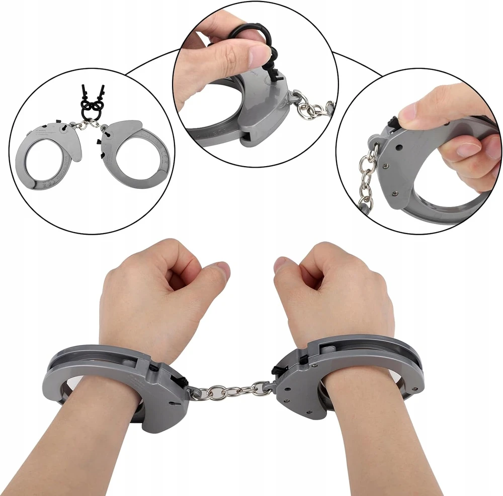 deAO Toys MAŽAS POLICININKAS RINKINYS VAIKAMS POLICIJOS PRIEDAI LIEMENĖS KEpurė