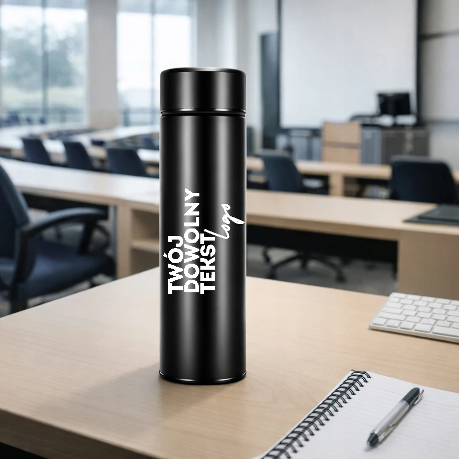 Decortrend THERMAL BUG THERMAL TERMO kavai ir arbatai SAVO GRAVIRUOTAS LOGOTIPO spausdinimas DOVANA