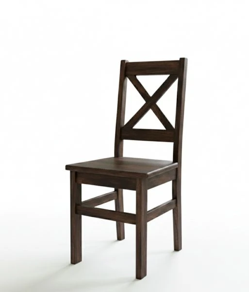 Dedeki Medinės kėdės spalva C. Riešutas Kitchen X Stool Valgomojo kėdės Stalas