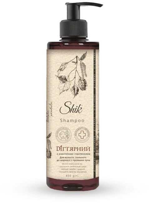 Degutinis šampūnas plaukams SHIK 400g
