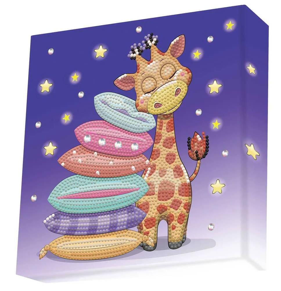 Diamond Dotz Deimantinė mozaika GIRAFF PILLOW 22x22 cm