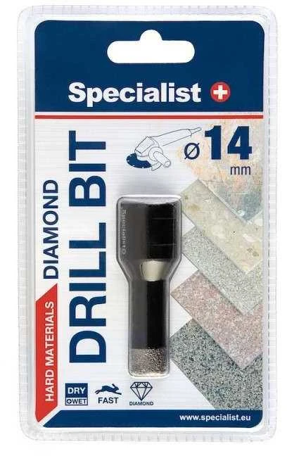 Deimantinis grąžtas Specialist D14M14; 14 mm