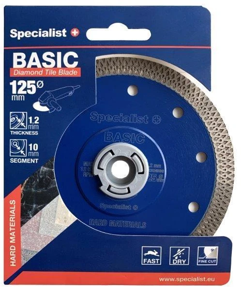 SPECIALIST Deimantinis diskas, 125 mm x 22 mm x 1.3 mm