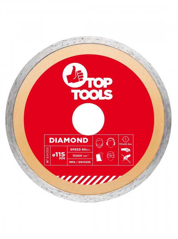 Top Tools Deimantinis diskas Topex, 115mm