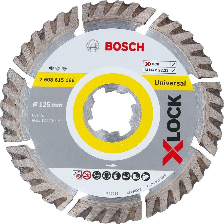 Bosch Deim.pjov.diskas BPE 125x22.23 mm