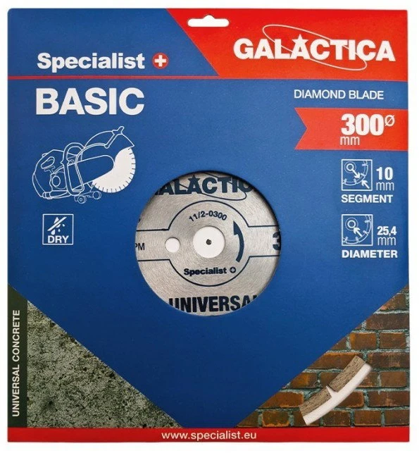 SPECIALIST+ deim. diskas GALACTICA, 350x10x25,4 mm