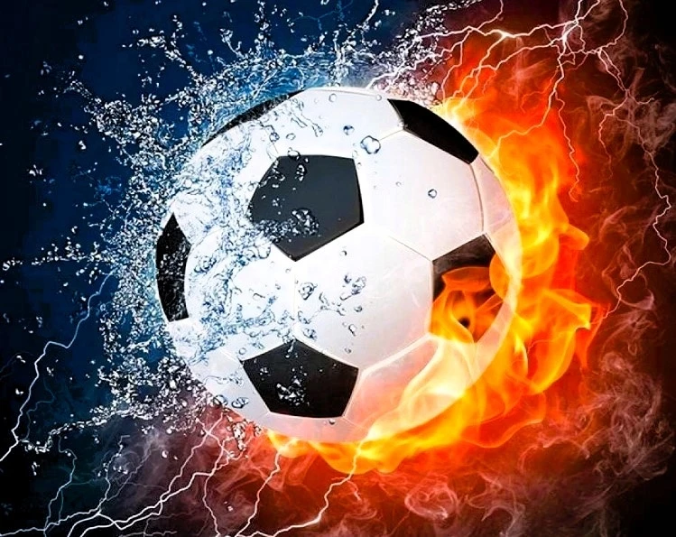 Norimpex Deimantinis siuvinėjimas Futbolas Deimantinis tapybos mozaikos rinkinys Creative 5D