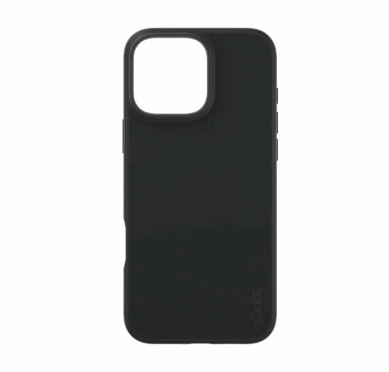 Panzer Glass CARE Madingas dėklas | Galinis viršelis | Apple | iPhone 16 Pro Max | Perdirbtas plastikas | Juodas