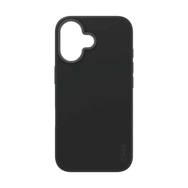 Panzer Glass CARE by PanzerGlass Fashion Case Apple iPhone 16 6.1" dėklas telefonui juodos spalvos/dėklas telefonui juodos spalvos MagSafe 1377