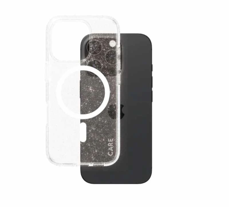 Panzer Glass CARE by PanzerGlass Flagship Star Lit Apple iPhone 16 Pro 6.3" dėklas telefonui baltos spalvos/dėklas telefonui baltos spalvos MagSafe 1342