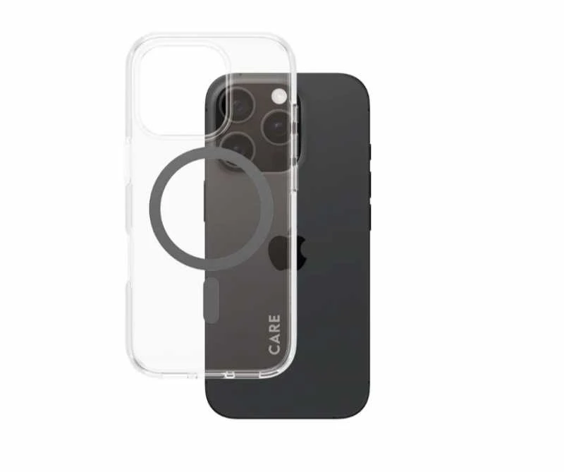 Panzer Glass CARE by PanzerGlass Flagship Apple iPhone 16 Pro 6.3"" dėklas telefonui juodos spalvos MagSafe 1346