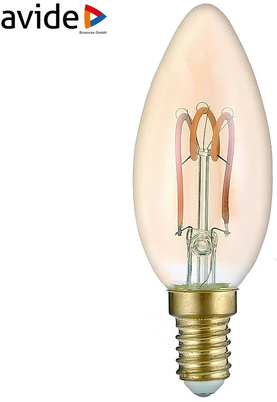 Avide LED lemputė 3W E14 Soft Filament