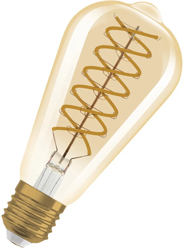 Dekoratyvinė LED lemputė OSRAM VINTAGE 1906, E27, EDISON, 8,8W, 2400K, 806lm, dimeriuojama
