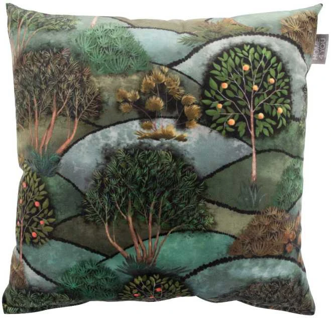 Home4You Dekoratyvinė pagalvėlė Holly 45x45cm, miškas