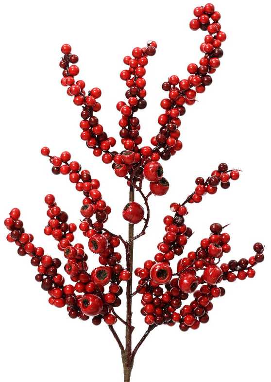 Mondex Dekoratyvinė šakelė BERRY SUGAR, 95 cm