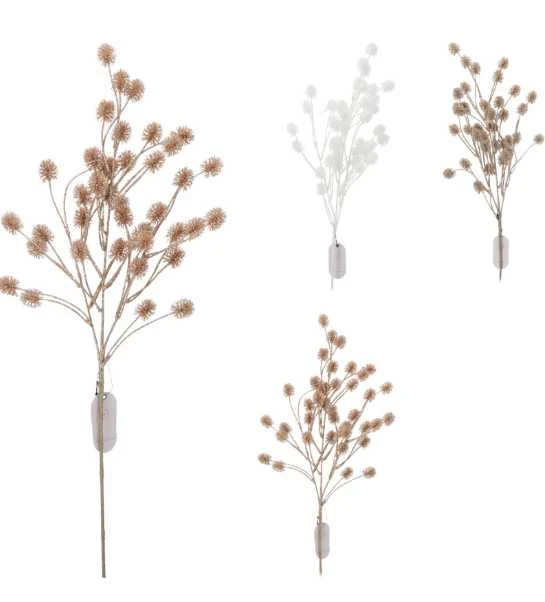 None Dekoratyvinė šakelė WINTER CONTADERRA, 3 spalvos, 107 cm