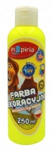 Schemat Dekoratyviniai dažai Inspiria 250ml, ryškiai geltoni