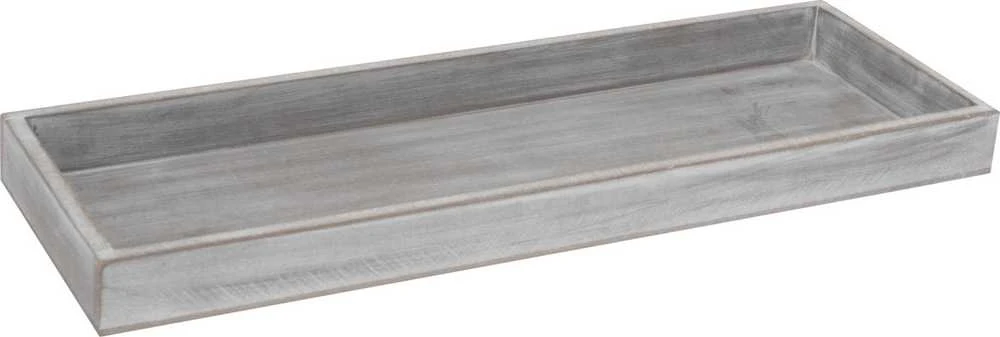 Home Styling Collection Dekoratyvinis padėklas, baltos sp., 14 x 40 cm